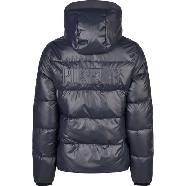 2025 Pikeur Womens Pikeur Quilted Jacket 802301 155 380 - Graphite Blue